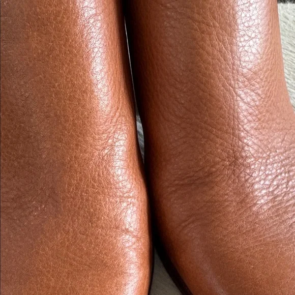 Dolce Vita Tan Leather Heeled Mules sz 9 EUC - Picture 8 of 8